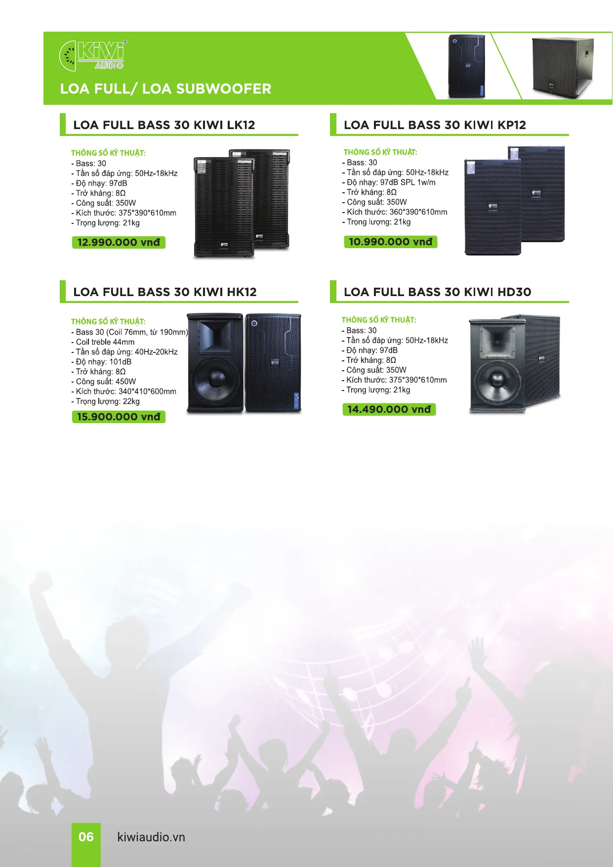 Catalogue KIWI AUDIO - Trang 5