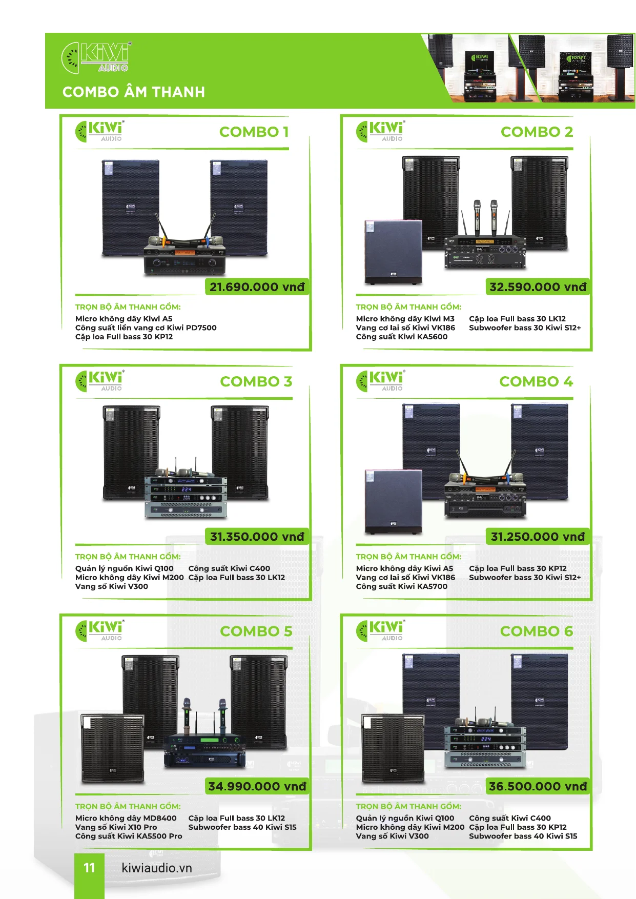 Catalogue KIWI AUDIO - Trang 10