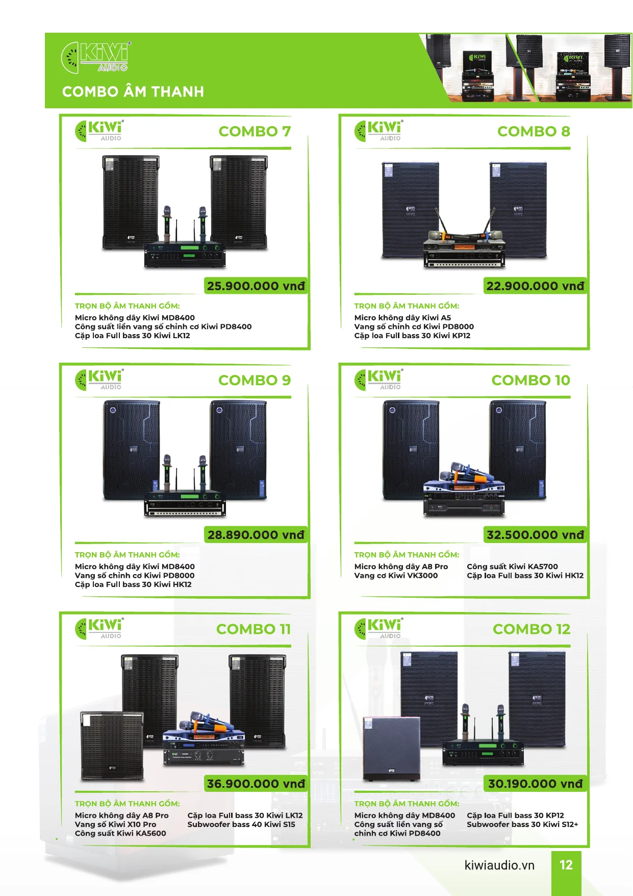 Catalogue KIWI AUDIO - Trang 11