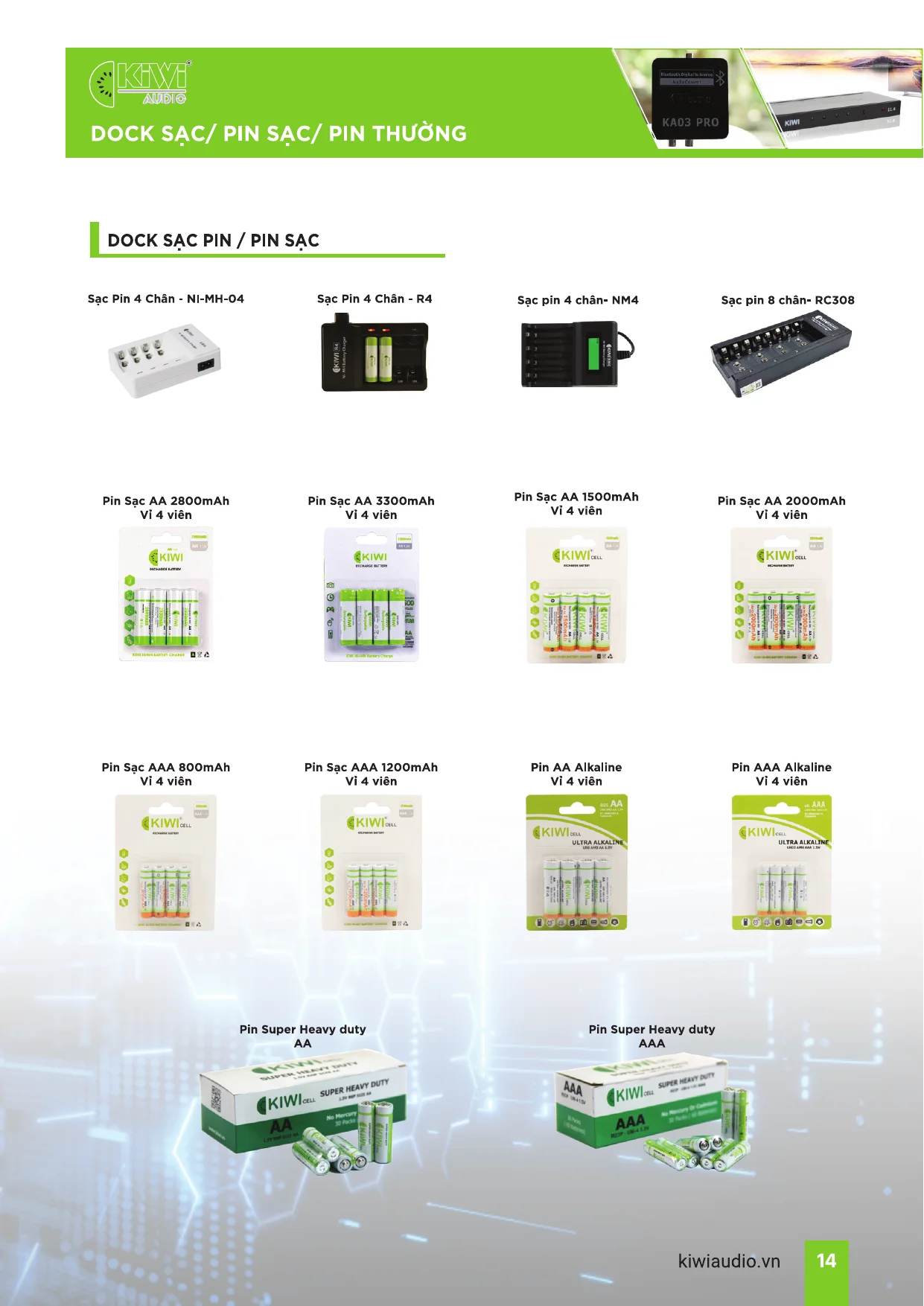 Catalogue KIWI AUDIO - Trang 13