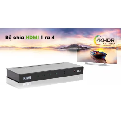 Bộ chia HDMI 1 ra 4 KIWI S1.4 – Chất lượng hình ảnh 4K thumb 3