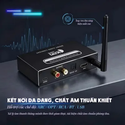 Bộ chuyển đổi âm thanh Digital sang Analog KIWI KA09 PRO thumb 2