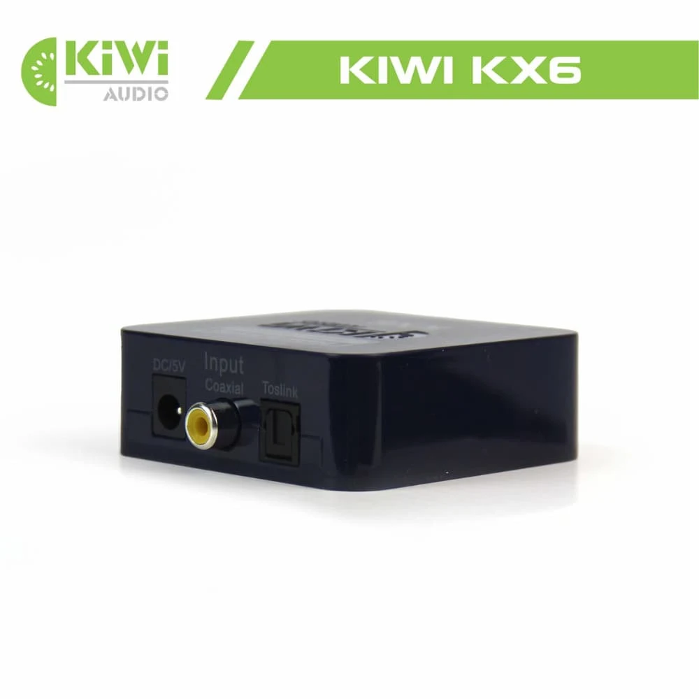 Bộ chuyển đổi âm thanh Kiwi KX6 chính hãng, hỗ trợ Bluetooth