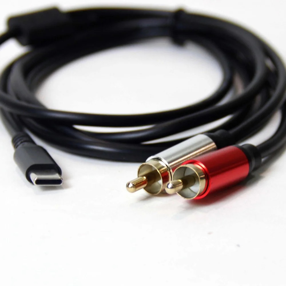 Cáp chuyển đổi 2RCA Type-C 1.5M dễ dàng kết nối