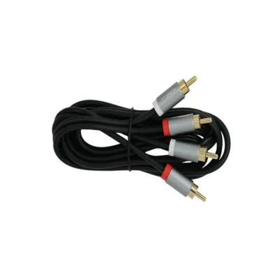 Cáp KIWI 2RCA sang 2RCA – đầu mạ vàng 24K thumb 1