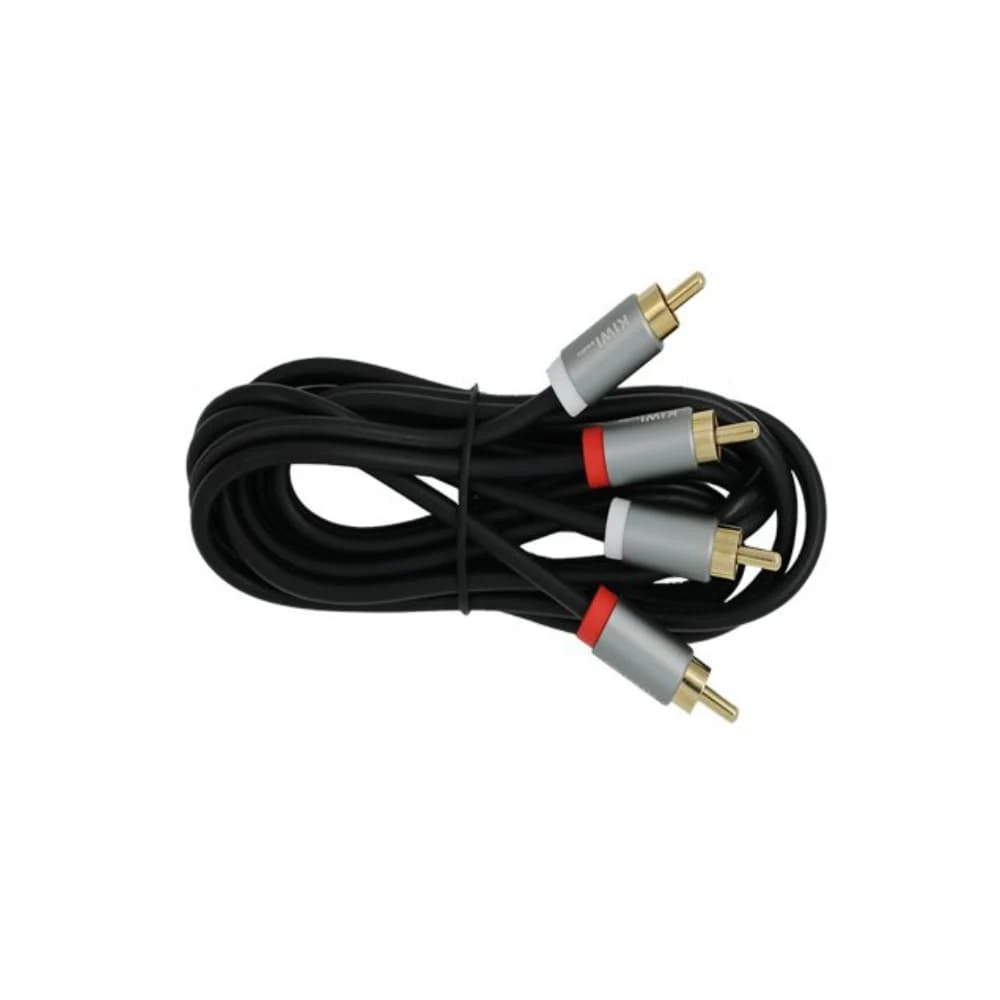 Cáp KIWI 2RCA sang 2RCA – đầu mạ vàng 24K