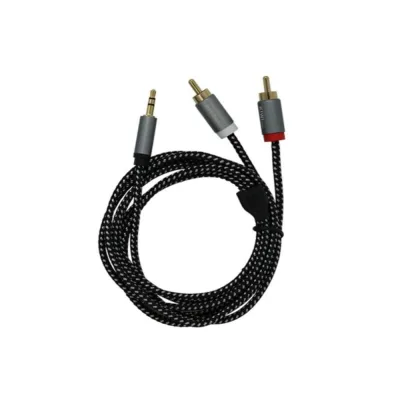 Cáp kết nối Kiwi 3.5mm ra 2 RCA chính hãng thumb 1