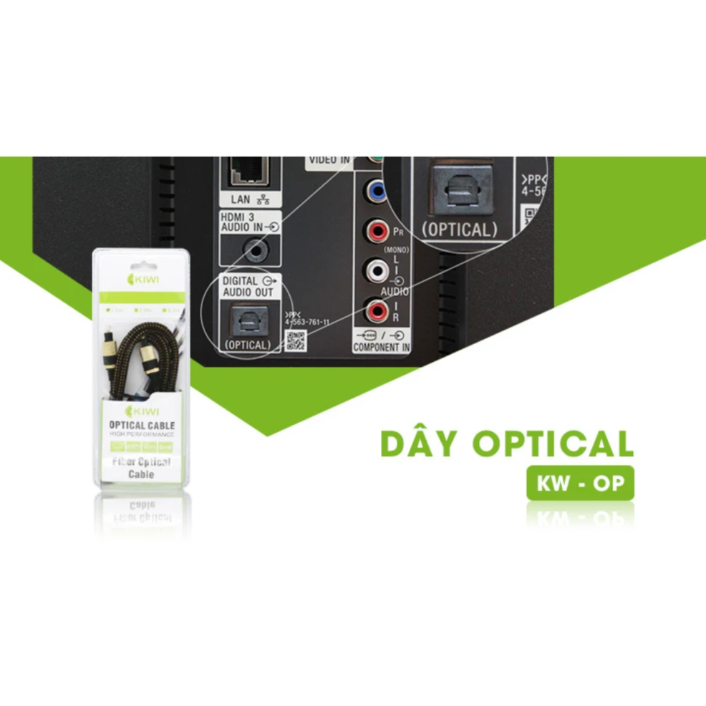 Cáp Optical KW-OP001/1.5M – Chính hãng