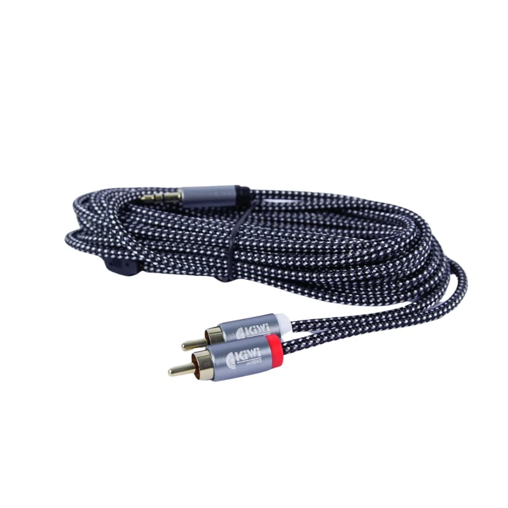 Dây 3.5MM ra 2 RCA dài 5M