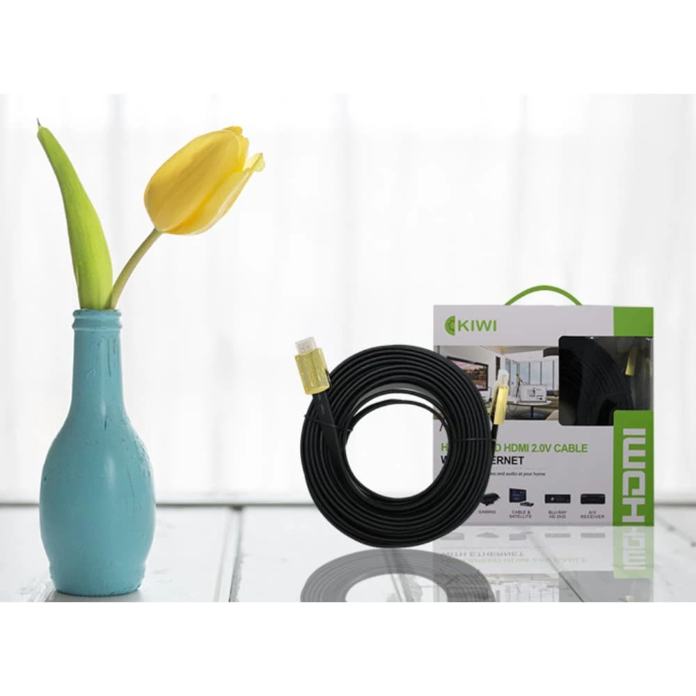 Dây HDMI KW-HD001FG dài 10m- Đầu mạ vàng, chính hãng