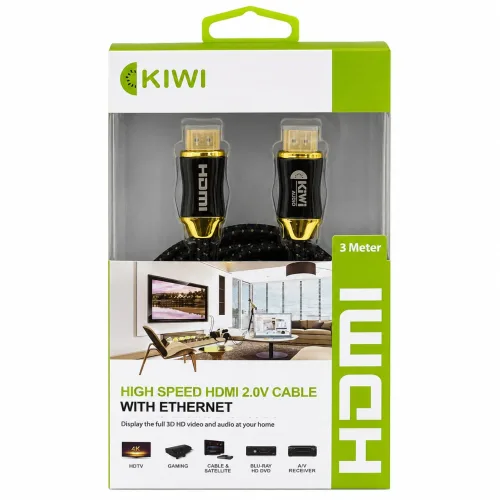 Dây HDMI KW-HD002RG dài 3M chính hãng