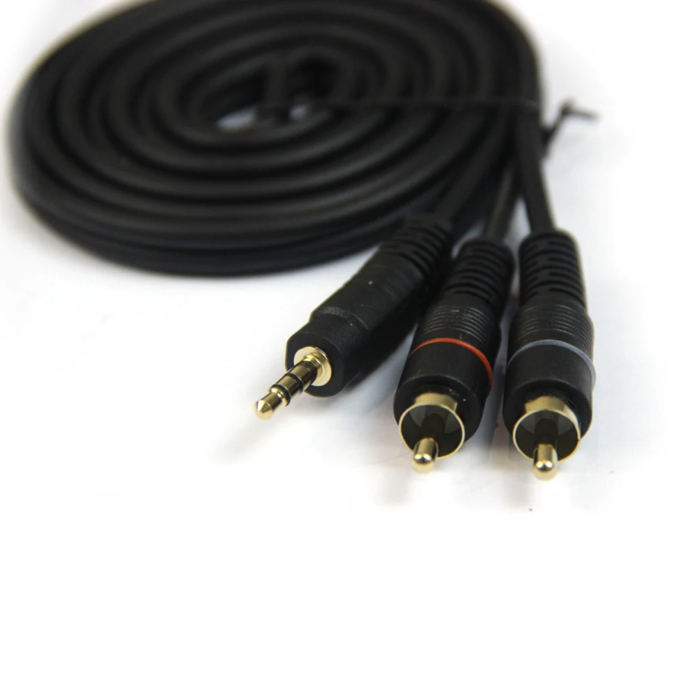 Một số đặc điểm của dây dẫn 1 đầu jack 3.5mm (TRS) với 2 đầu RCA dài 1.5M