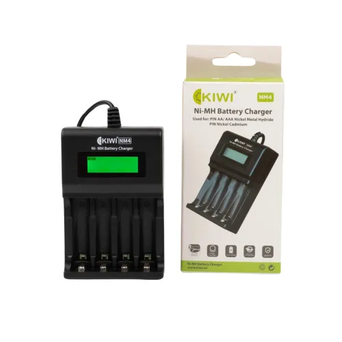 Dock sạc pin AA KIWI NM4 4 chân