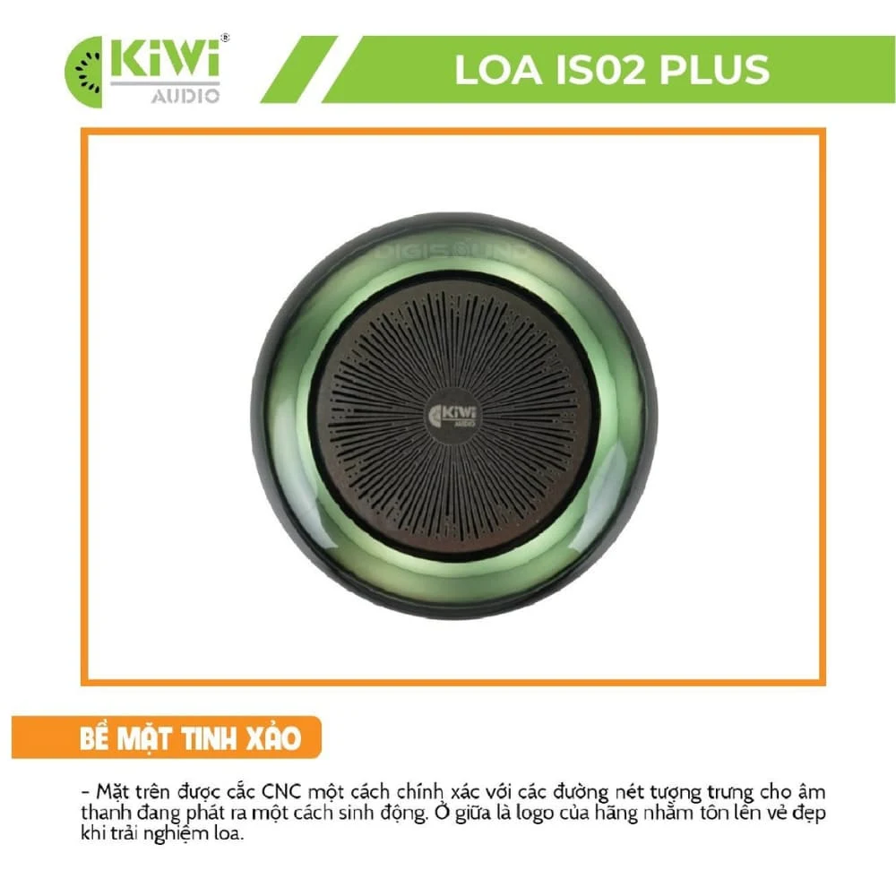 IS02 Plus thiết kế dạng hộp kín, hoàn thiện từ nhựa ABS và vải bền bỉ