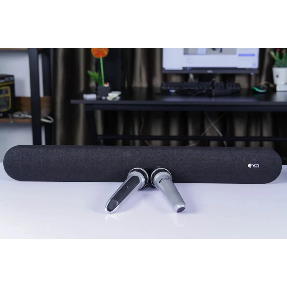 Hát karaoke dễ dàng với micro đi kèm Kiwi HK01