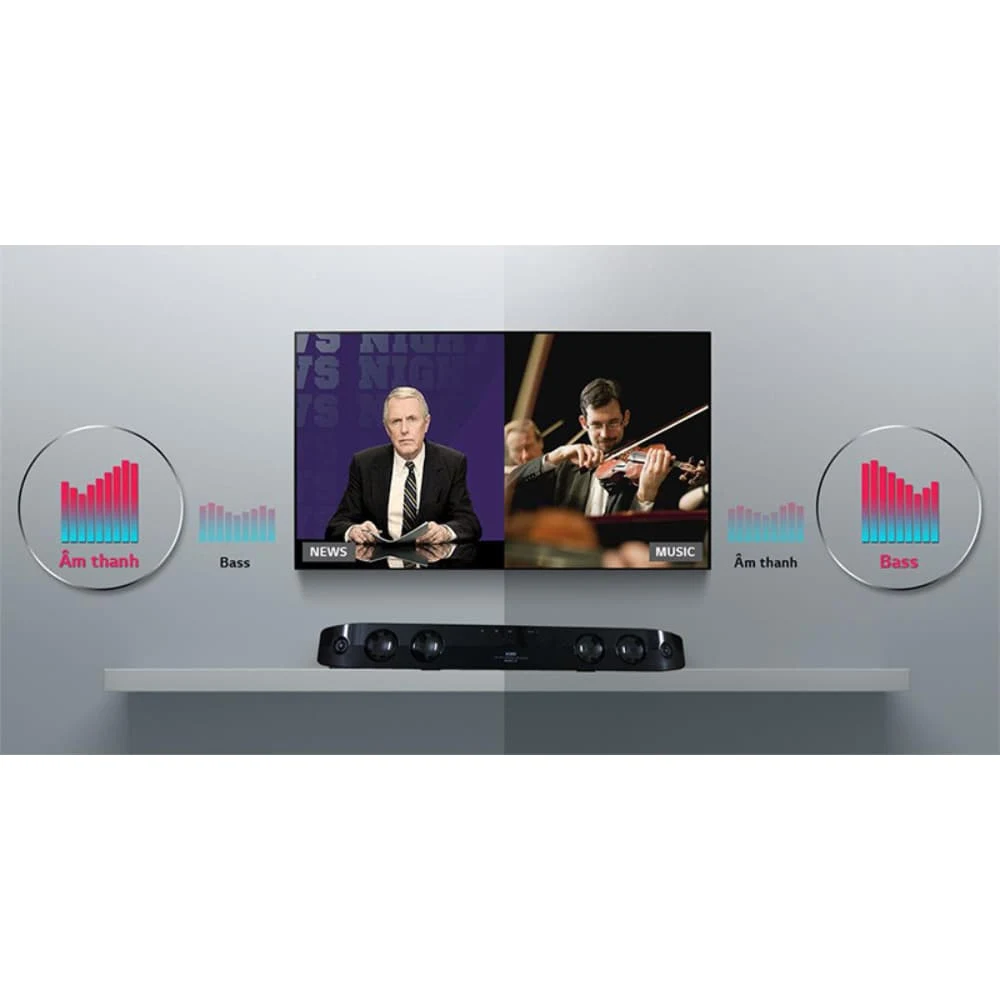Loa soundbar Kiwi A1 - Kiểu dáng sang trọng, đẳng cấp