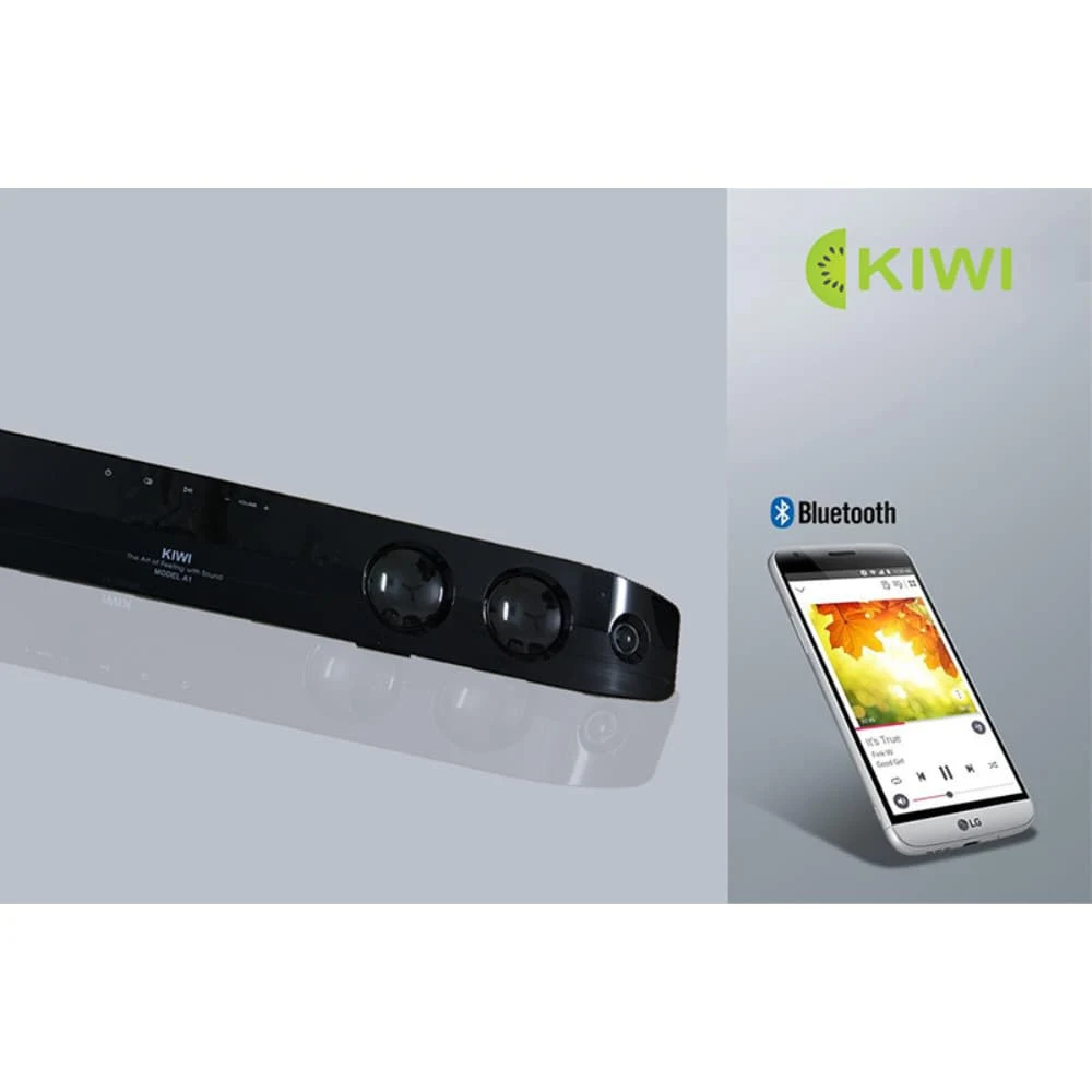 Soundbar Kiwi A1 - Hỗ trợ kết nối không dây tiện lợi