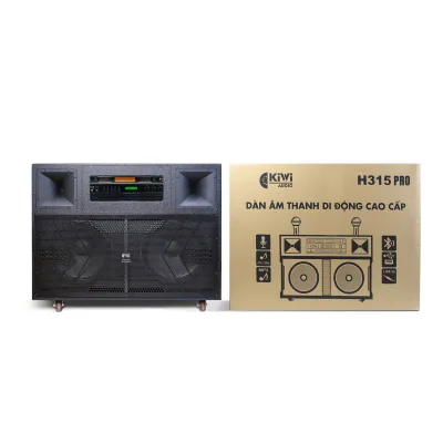 Loa tủ điện di động KIWI H315 Pro (2 BASS 40) thumb 2