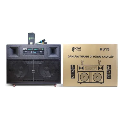 Loa tủ điện di động KIWI H315 Plus (2 BASS 40) thumb 5