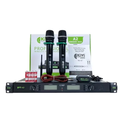 Micro không dây hát karaoke KIWI A2+ thumb 2