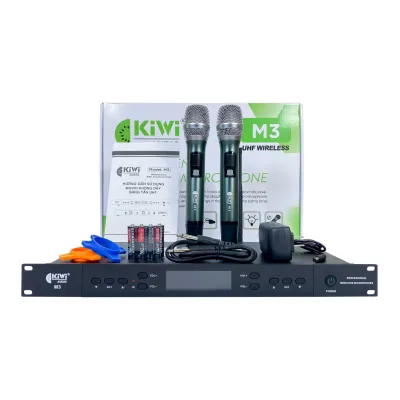 Micro không dây hát karaoke KIWI M3 thumb 7