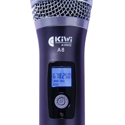 Micro không dây hát karaoke KIWI A8 thumb 5