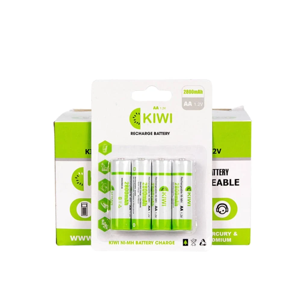 Pin sạc KIWI AA 2800MAH vỉ 4 viên