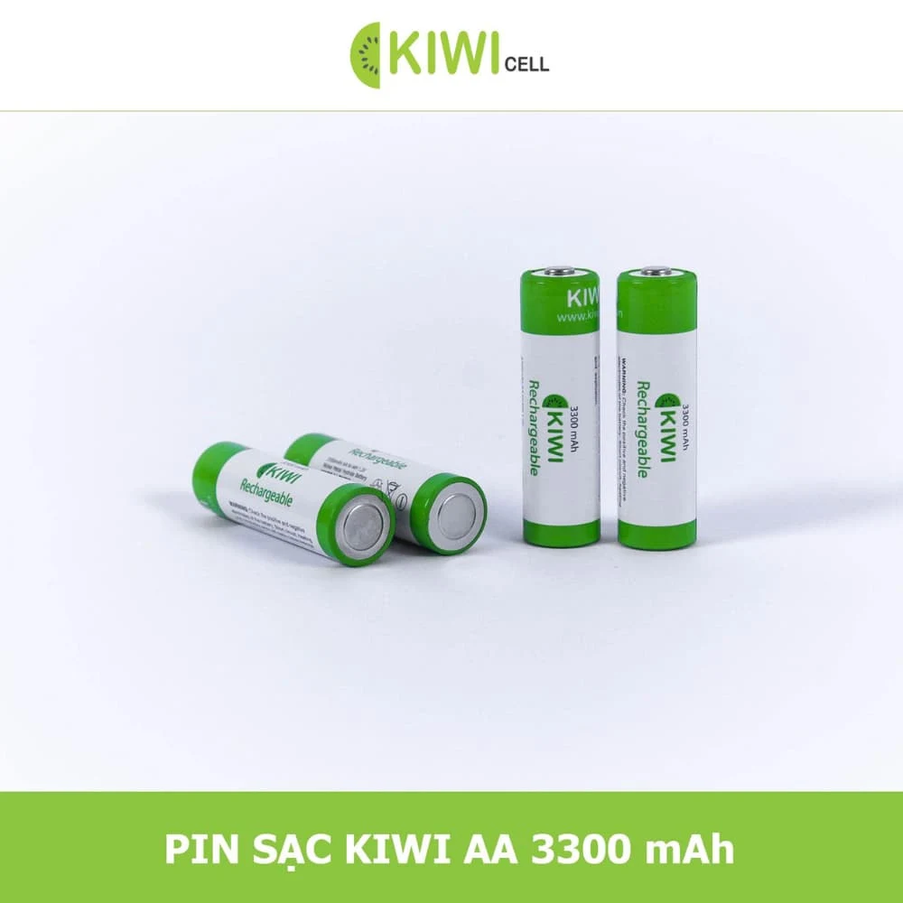 Pin sạc KIWI AA 3300MAH vỉ 4 viên