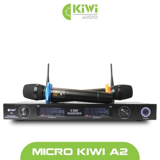 Micro không dây hát karaoke KIWI A2 - Ảnh 5