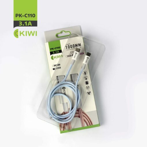 Cáp sạc Type-C Type-C 1m KIWI PK-C110 - Ảnh 2