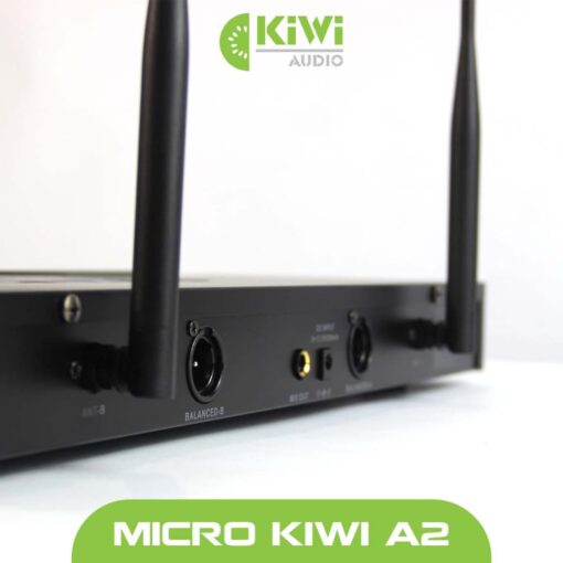 Micro không dây hát karaoke KIWI A2 - Ảnh 3