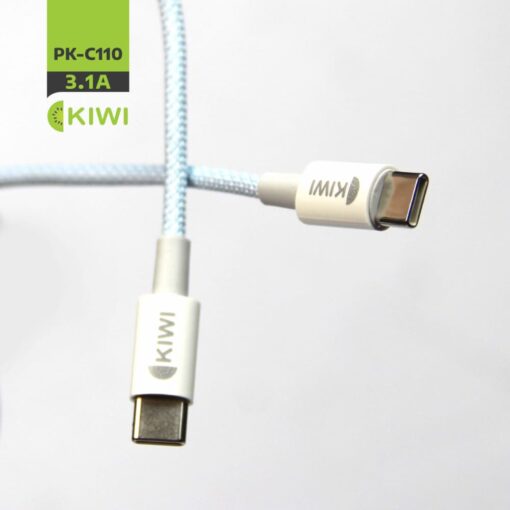 Cáp sạc Type-C Type-C 1m KIWI PK-C110 - Ảnh 4