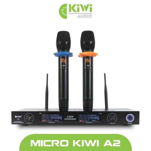 Micro không dây hát karaoke KIWI A2 - Ảnh 7