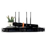 Micro không dây hát karaoke KIWI E-100 - Ảnh 2