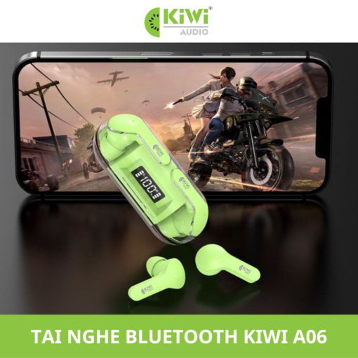 Tai nghe Bluetooth không dây chính hãng KIWI A06 - Ảnh 6