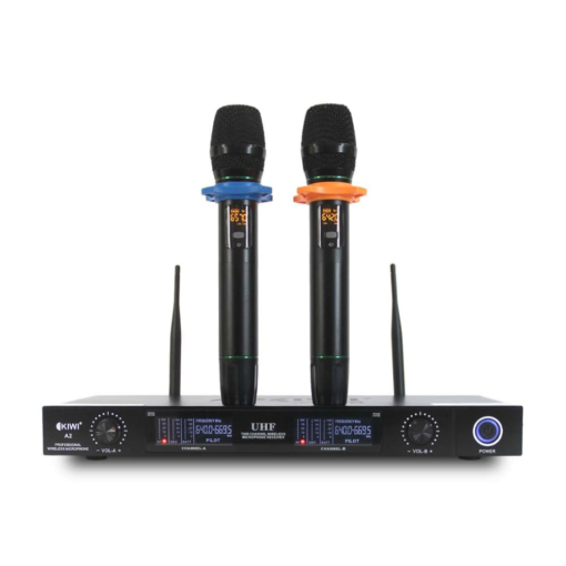 Micro không dây hát karaoke KIWI A2 - Ảnh 1
