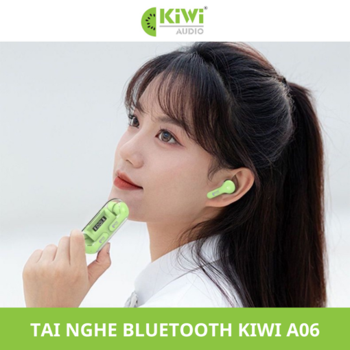 Tai nghe Bluetooth không dây chính hãng KIWI A06 - Ảnh 7